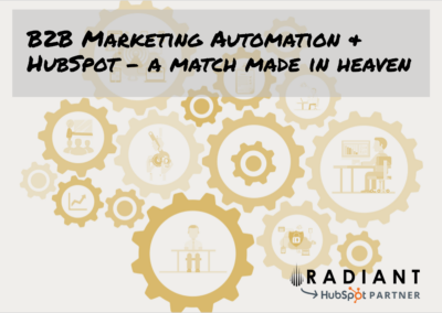 B2B marketing automation & HubSpot – a match made in heaven