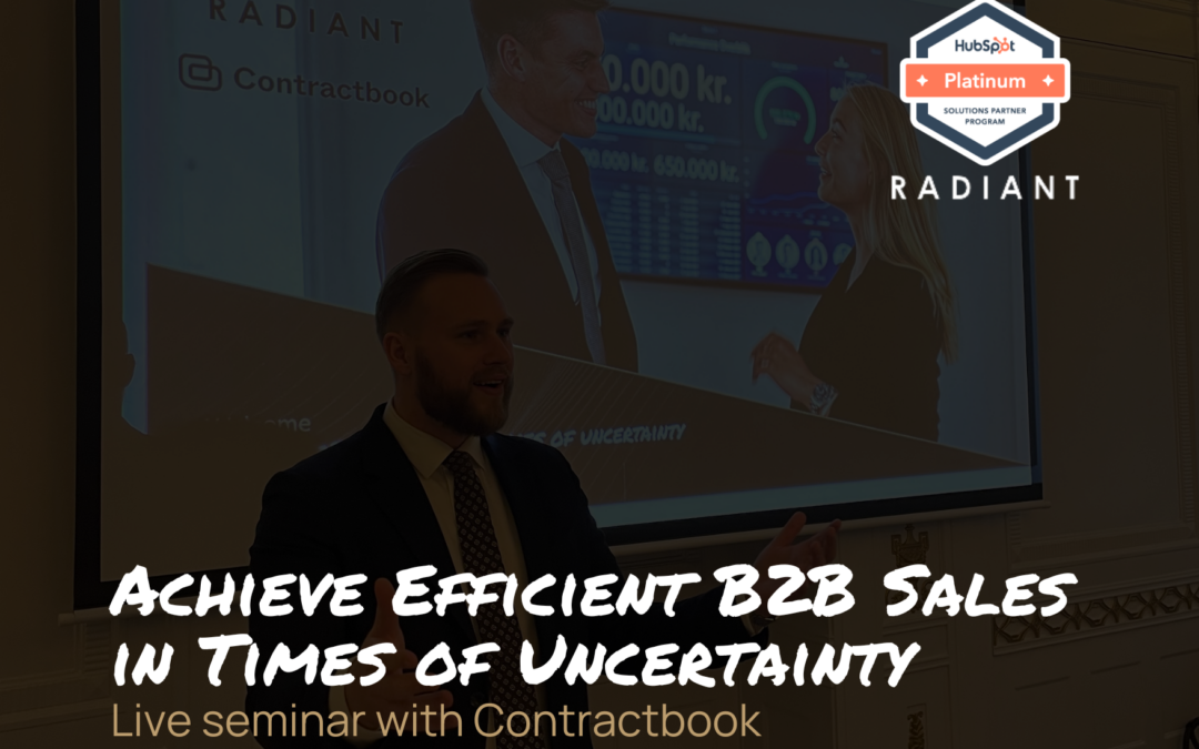 How to Achieve Efficient B2B Sales in Times of Uncertainty