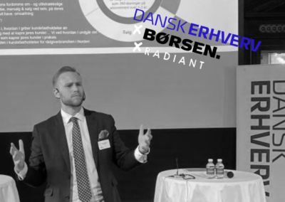 Radiant and Dansk Erhverv Seminar at Børsen: Digital B2B Sales