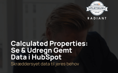 Calculated Properties: Se gemte muligheder til B2B salg