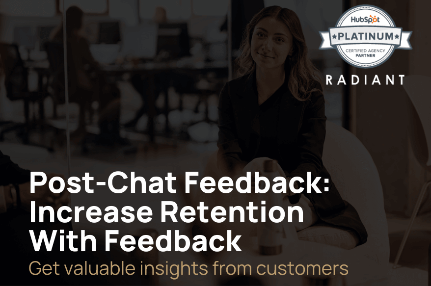 Post-chat feedback: Øg fastholdelsen med feedback