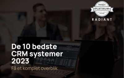 De 17 bedste CRM systemer 2025