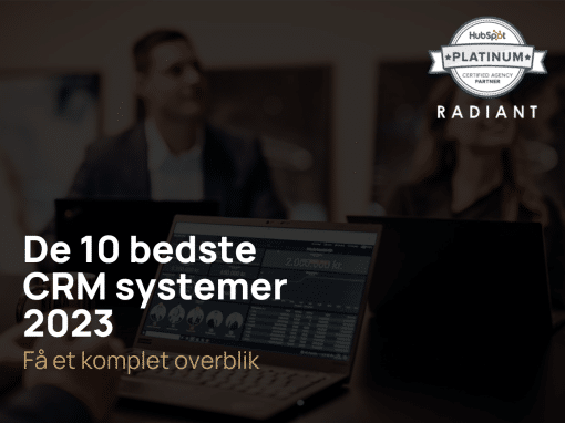 De 10 bedste CRM systemer 2024