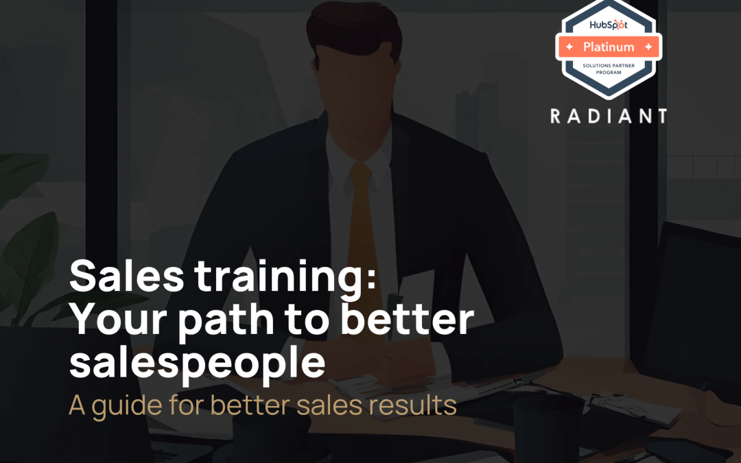 Sales training: Your path to better salespeople