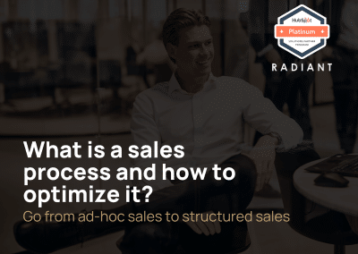 What is a sales process and how to optimize it?