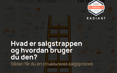 Hvad er salgstrappen og hvordan bruger du den?