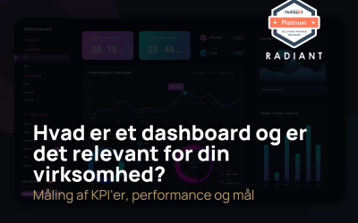 Hvad er et dashboard og er det relevant for din virksomhed?