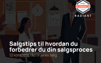 12 B2B salgs tips: Forbedre din salgsproces og få succes