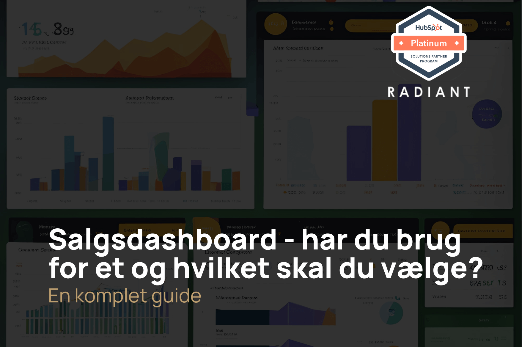 Salgsdashboard – har du brug for et og hvilket skal du vælge?