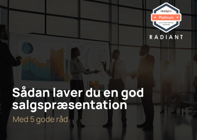 Sådan laver du en god salgspræsentation