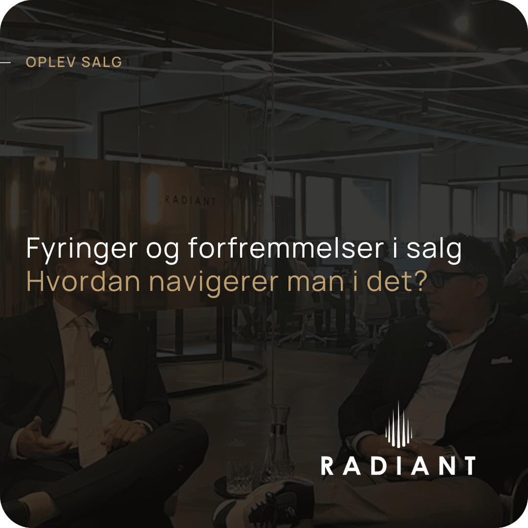 Fyringer og forfremmelser i salg<br />
Hvordan navigerer man i det?