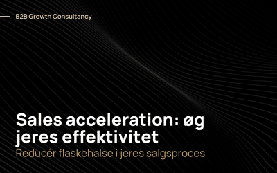 Hvad er Sales Acceleration?