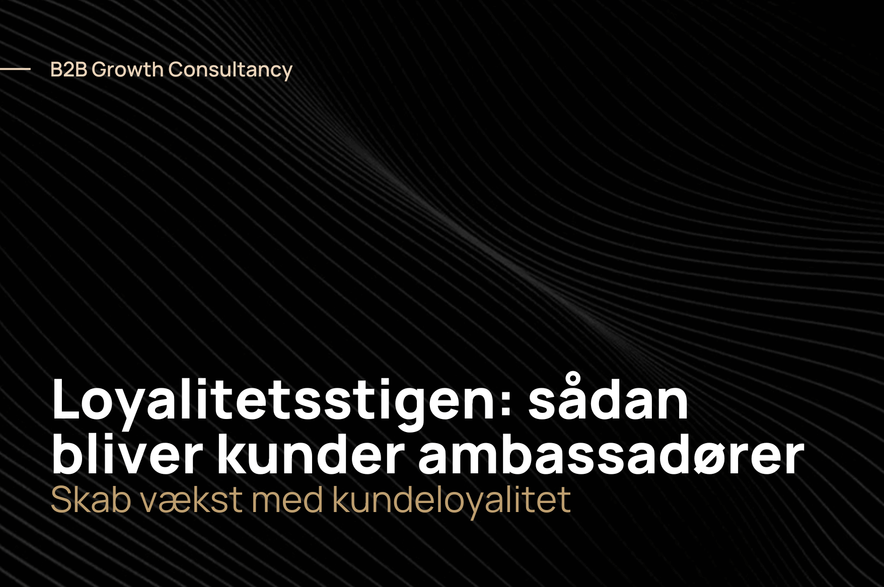 Loyalitetsstigen: sådan bliver kunder til ambassadører