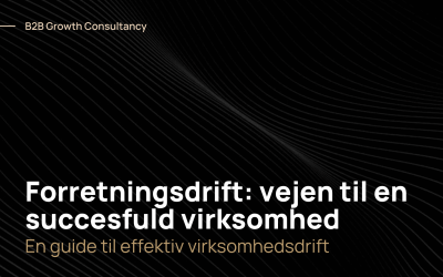 Forretningsdrift: vejen til en succesfuld virksomhed