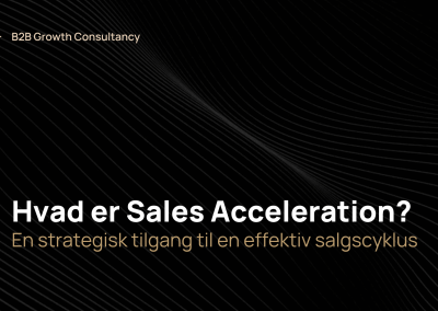 Hvad er Sales Acceleration?