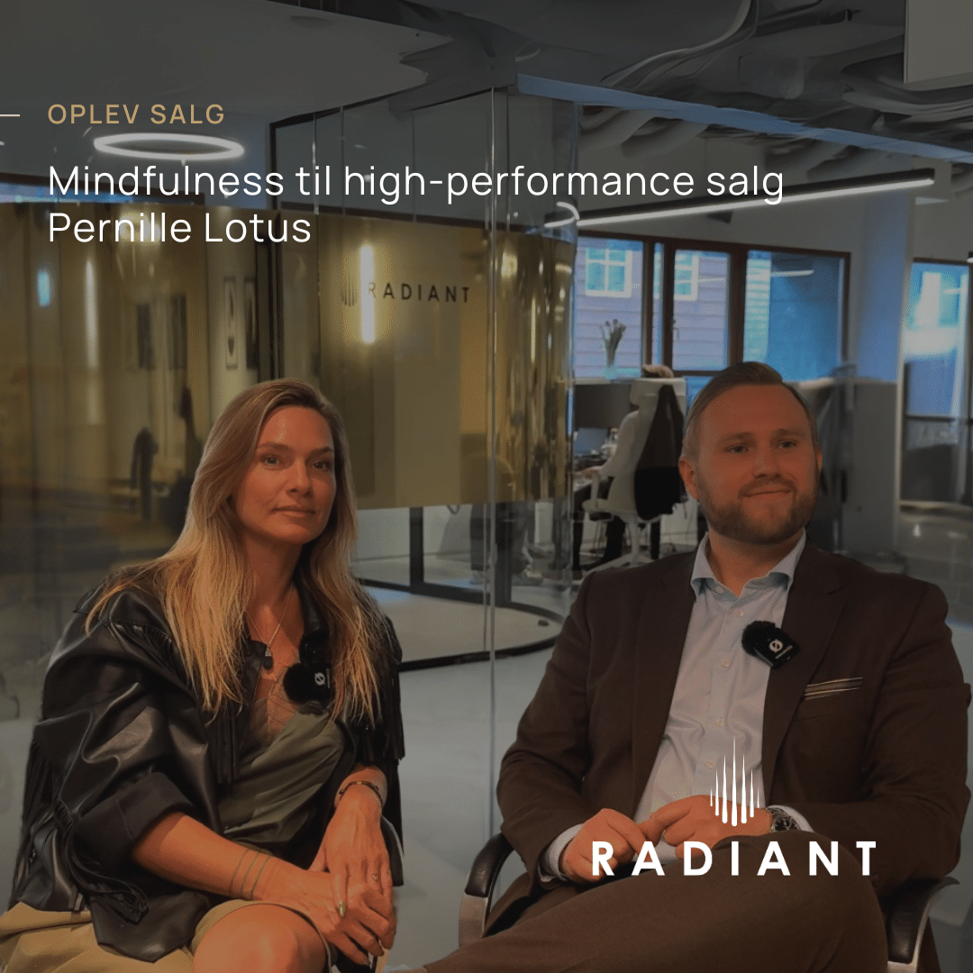 Salg og mindfulness - Pernille Lotus